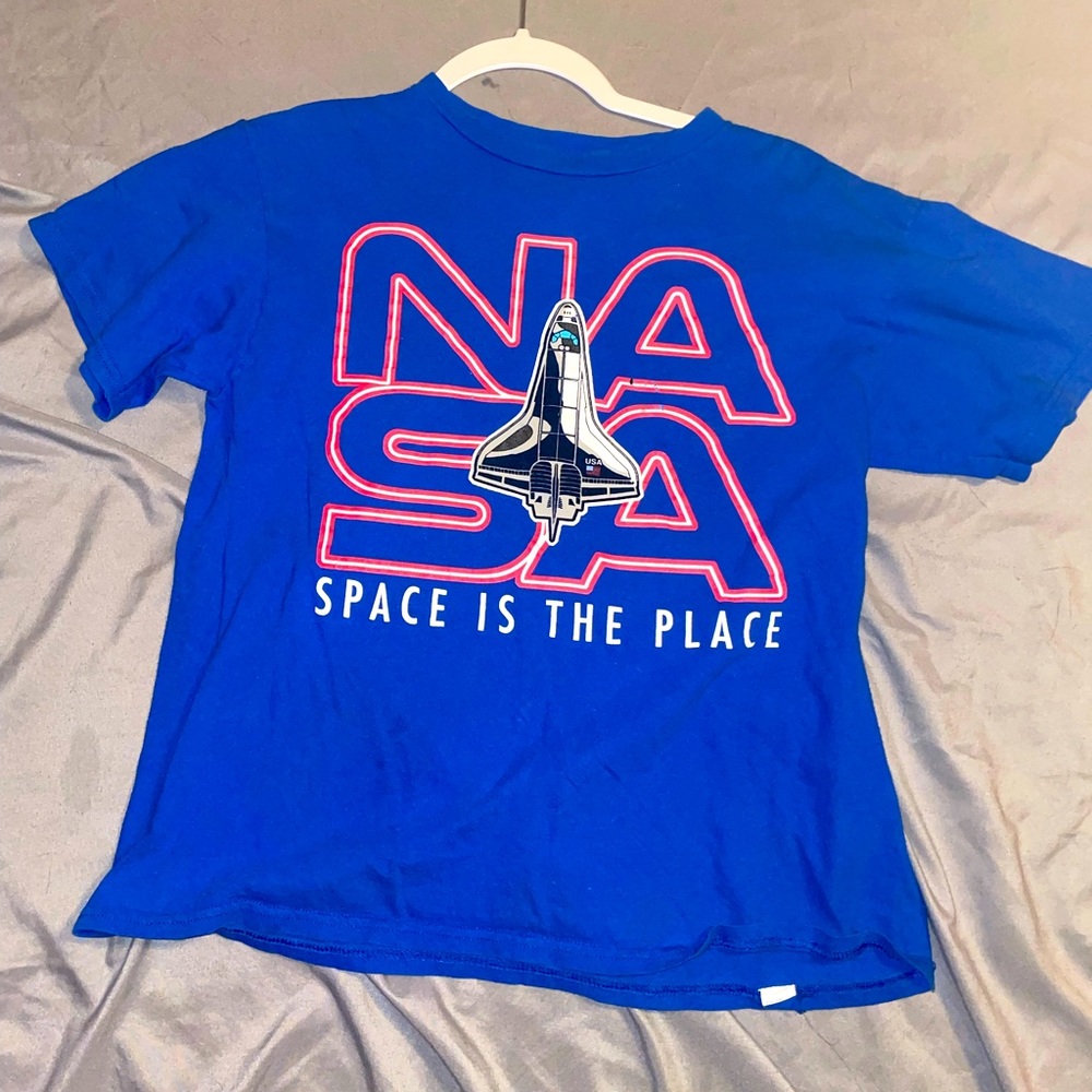 Blue NASA shirt